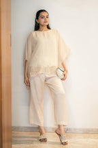 Roselight Organza Kaaftan Set