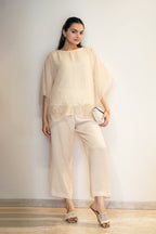 Roselight Organza Kaaftan Set