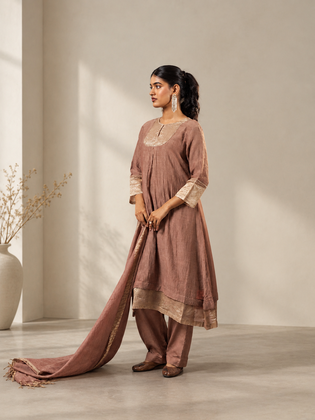 Suhana Mul Chanderi Suit Set