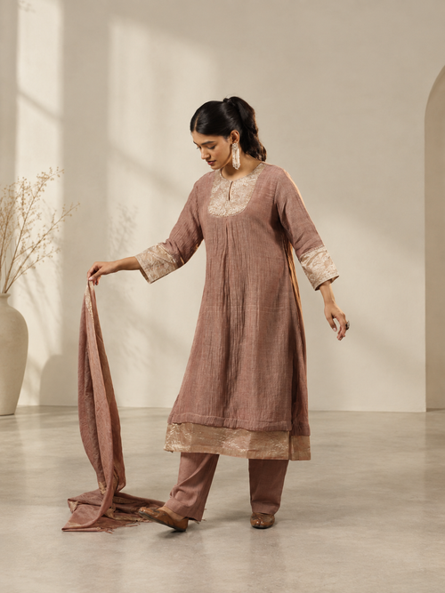 Suhana Mul Chanderi Suit Set