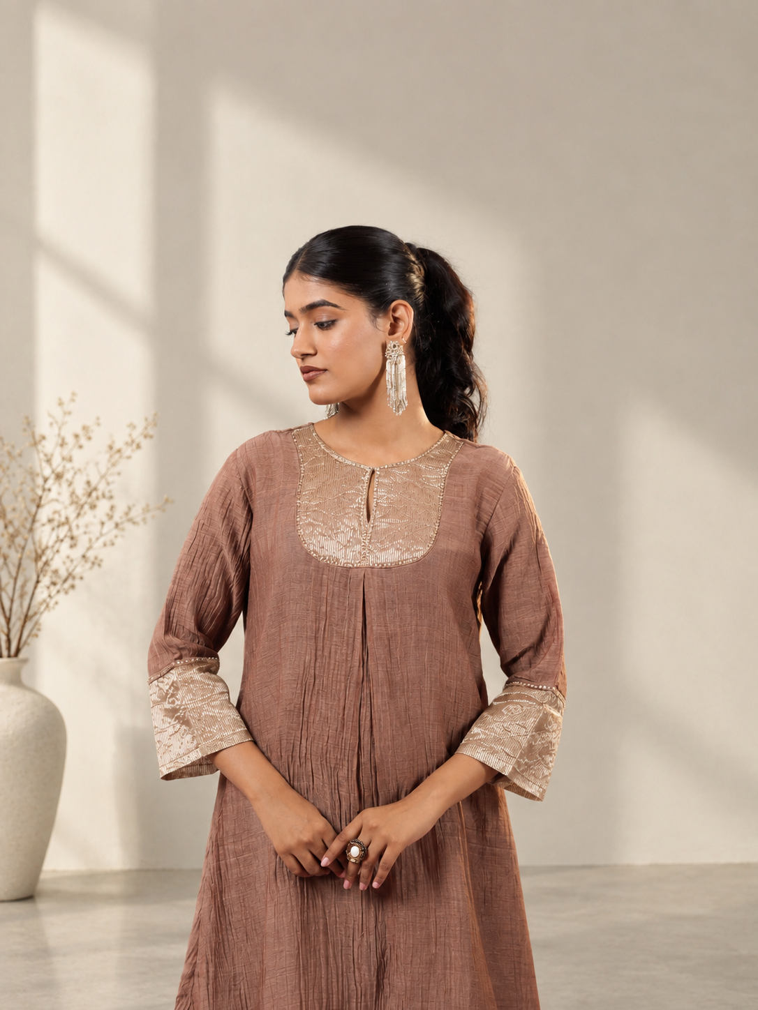 Suhana Mul Chanderi Suit Set