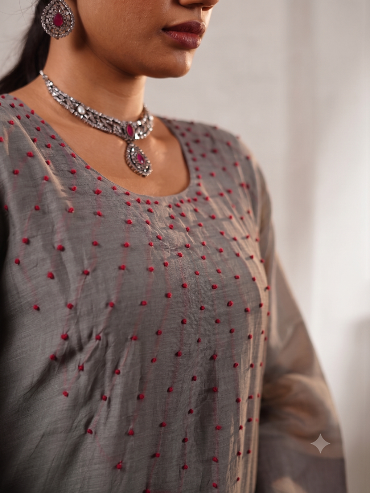 Meher Mul Chanderi Suit Set