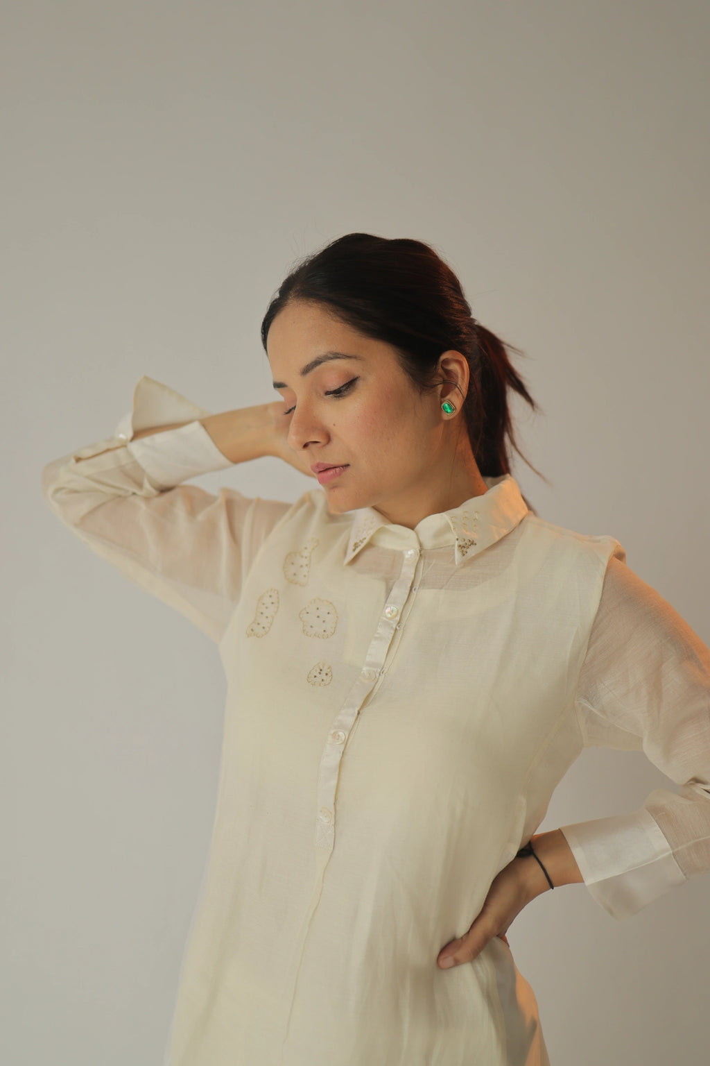 Sehr Mul Chanderi Co-ord Set