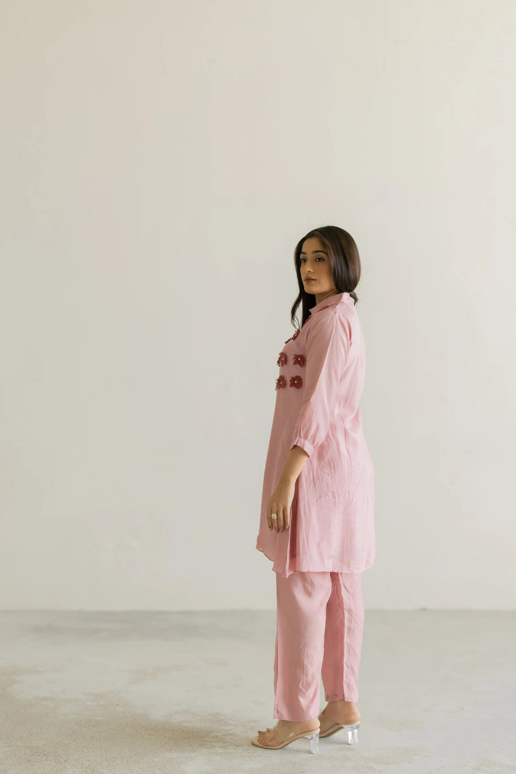 Roselle Silk Co-ord Set