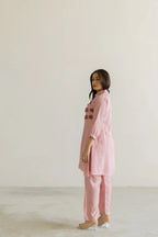 Roselle Silk Co-ord Set