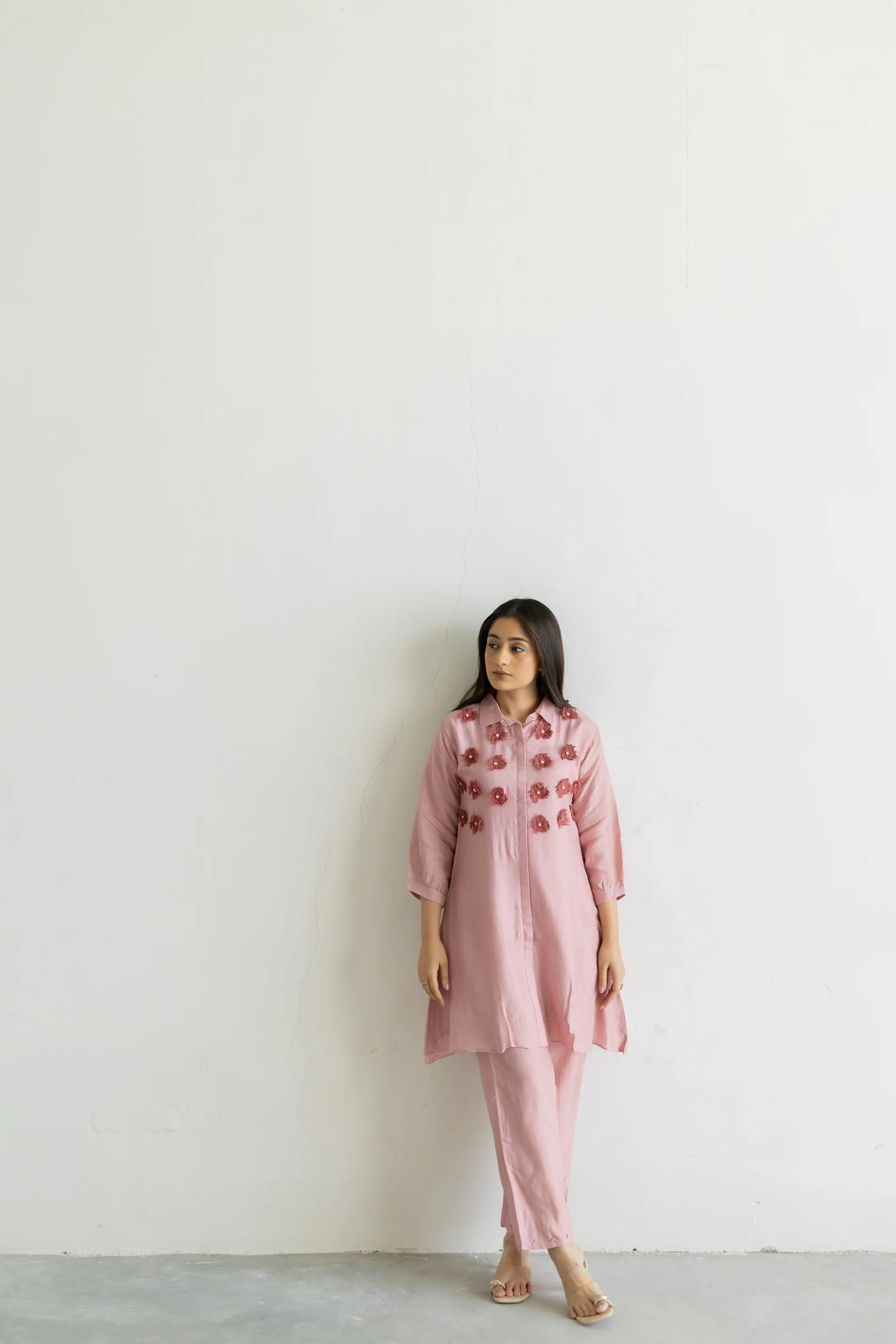 Roselle Silk Co-ord Set