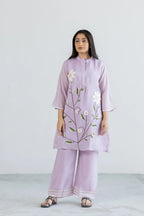 Bloom Mul Chanderi Co-ord Set