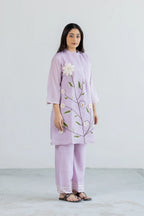Bloom Mul Chanderi Co-ord Set