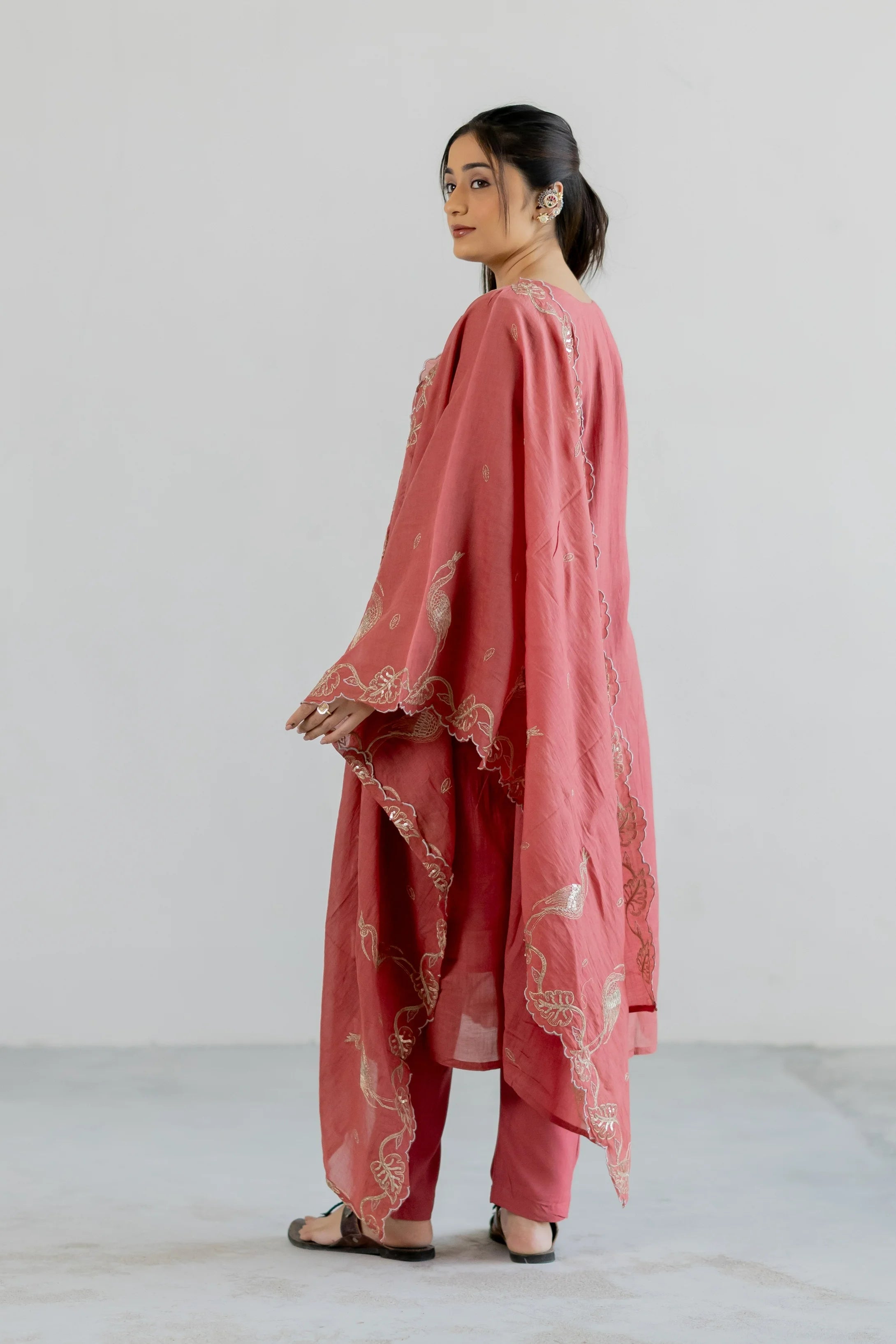 Zaria Mul Chanderi Suit Set