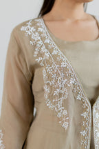 Zayra Organza Jacket Set