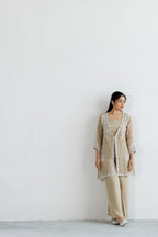 Zayra Organza Jacket Set