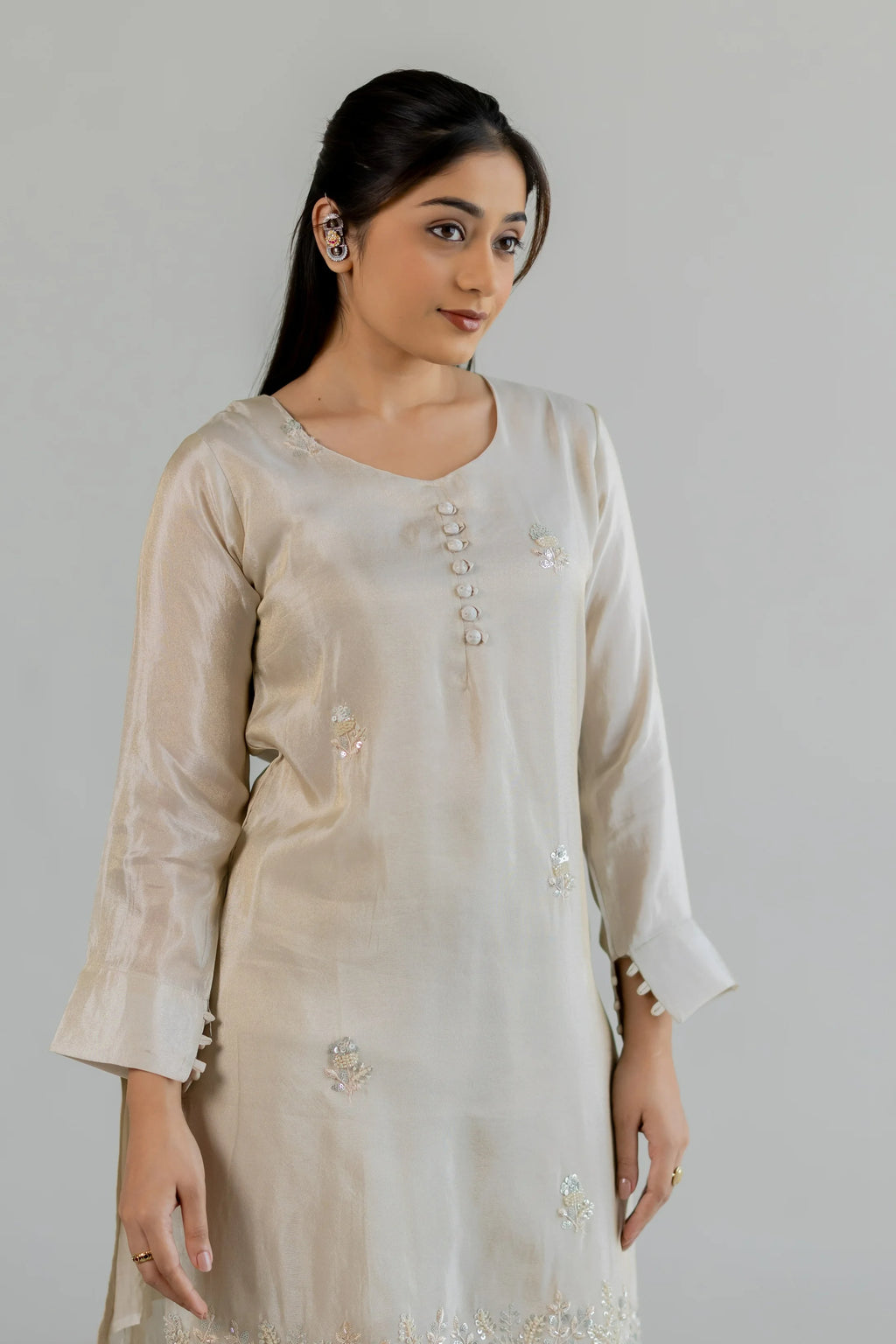 Ruhani Shimmer Suit Set