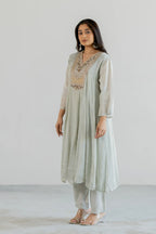 Nargis Shimmer Suit Set