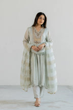 Nargis Shimmer Suit Set