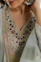 Nargis Shimmer Suit Set