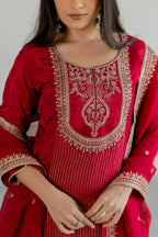 KumKum Organza Suit Set