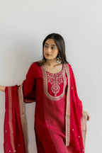 KumKum Organza Suit Set