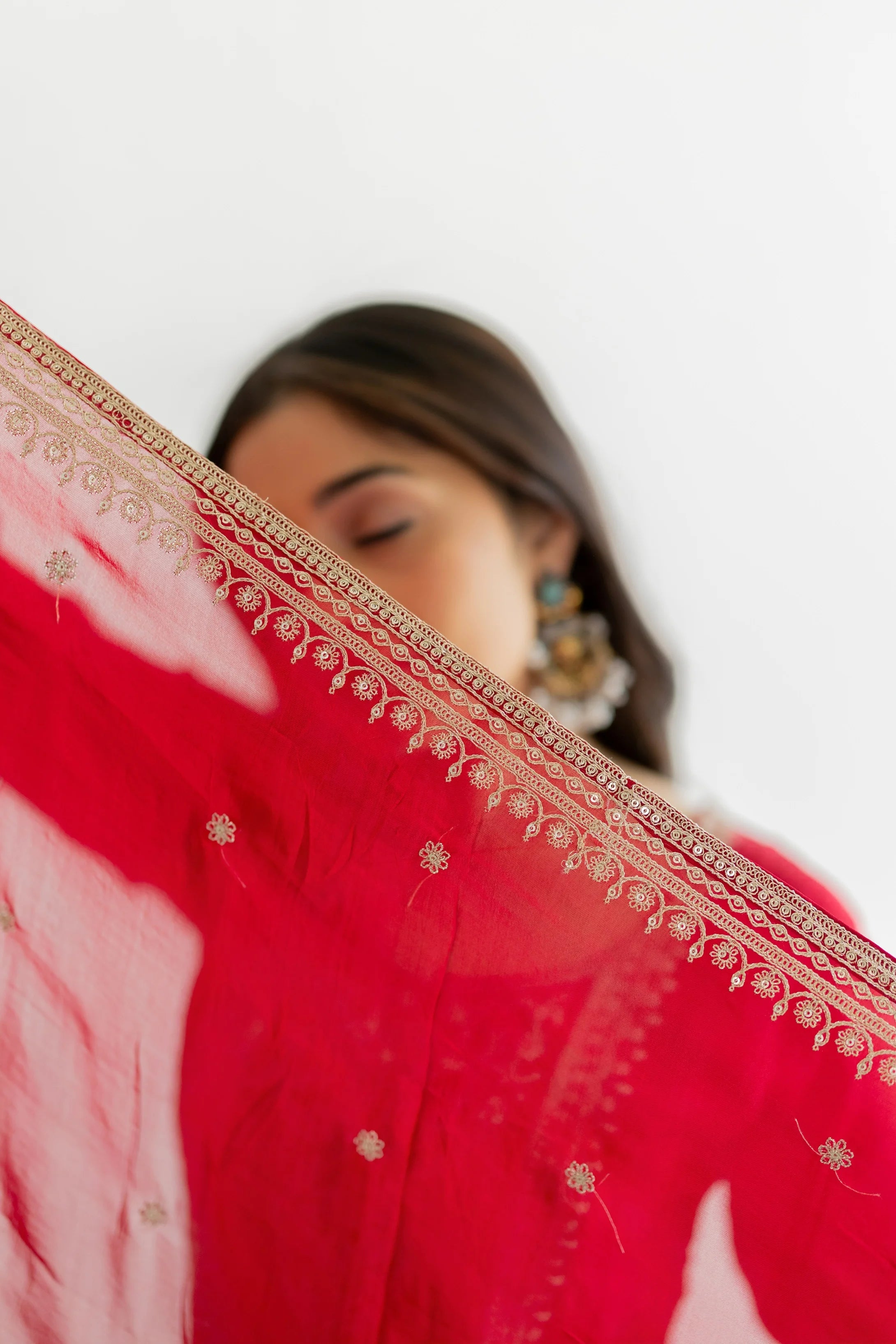 KumKum Organza Suit Set
