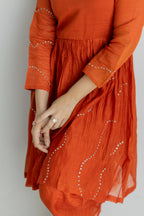 Aurelle Mul Chanderi Co-ord Set
