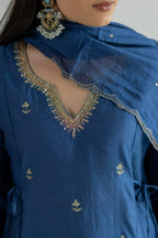 Noorani Mul Chanderi Suit Set