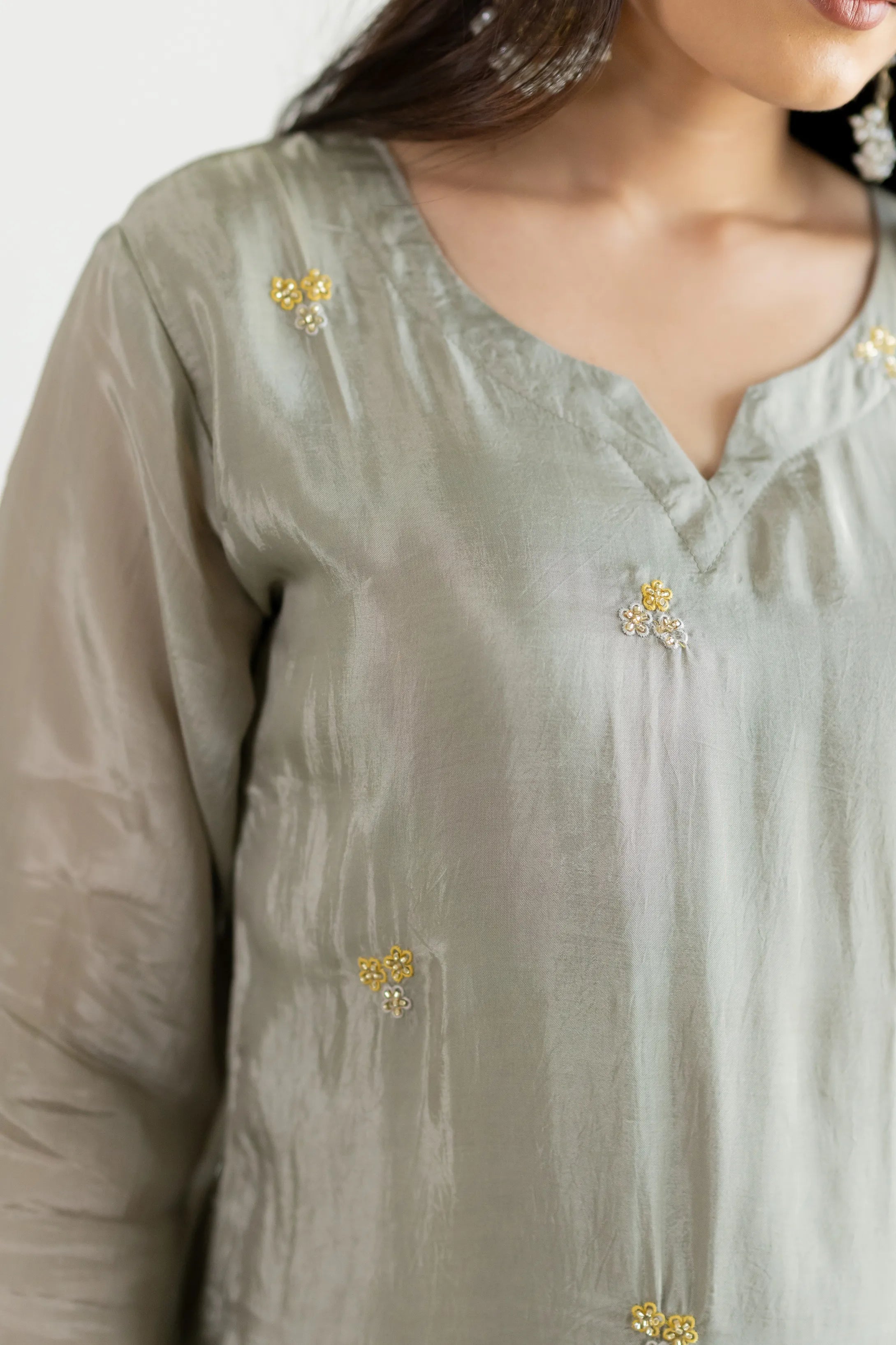 Reya Organza Suit Set