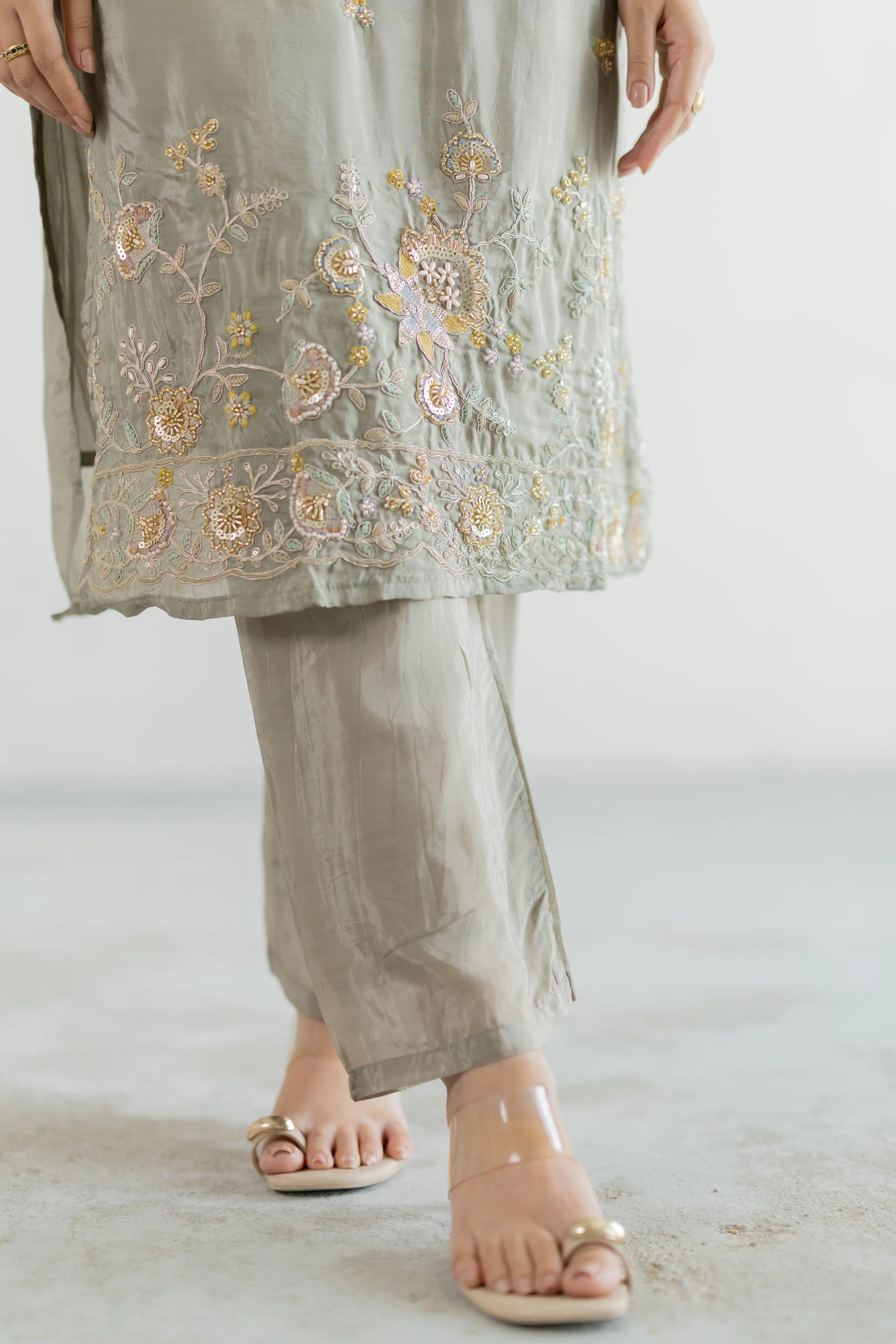 Reya Organza Suit Set