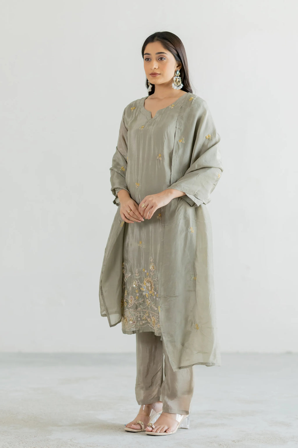 Reya Organza Suit Set