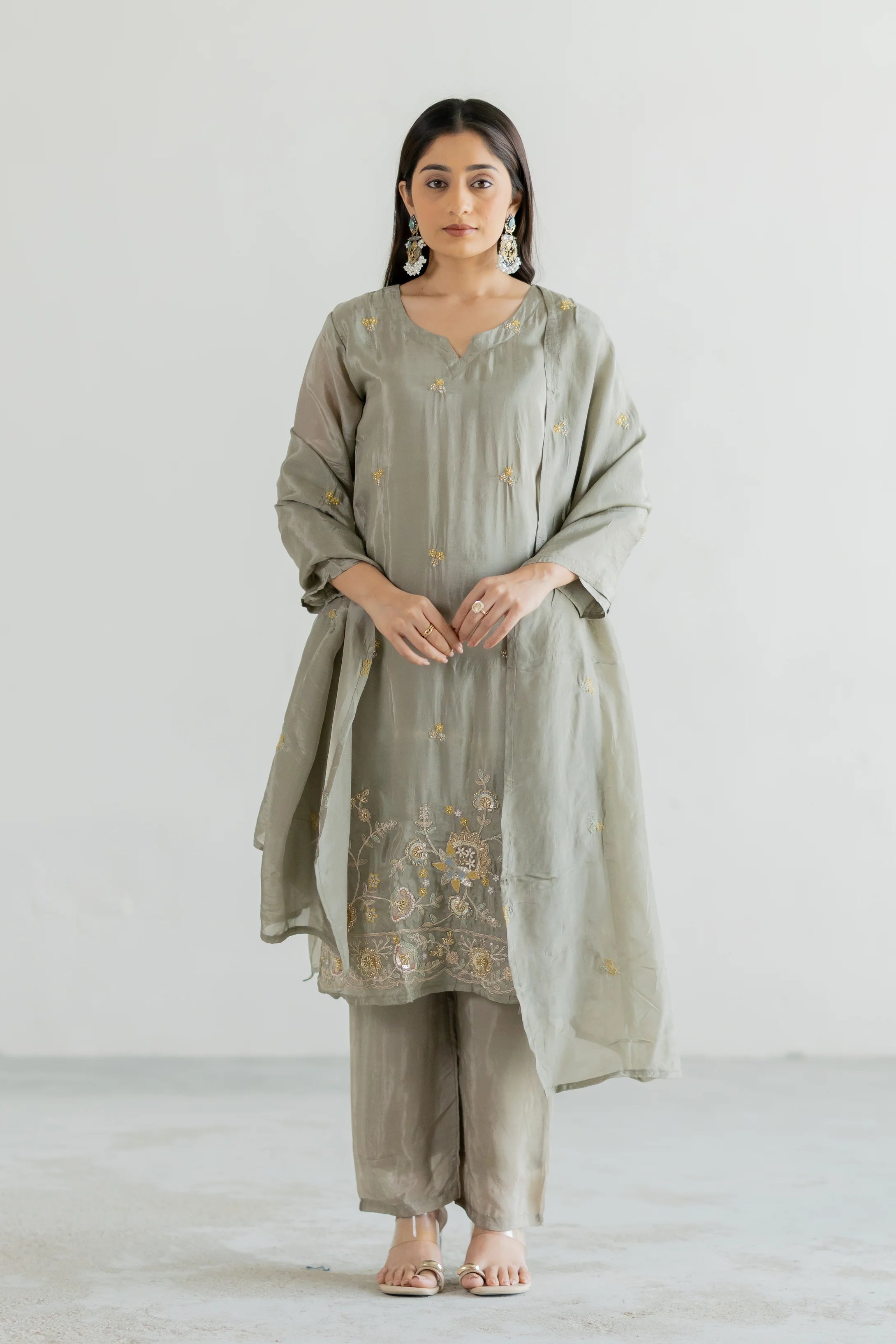 Reya Organza Suit Set