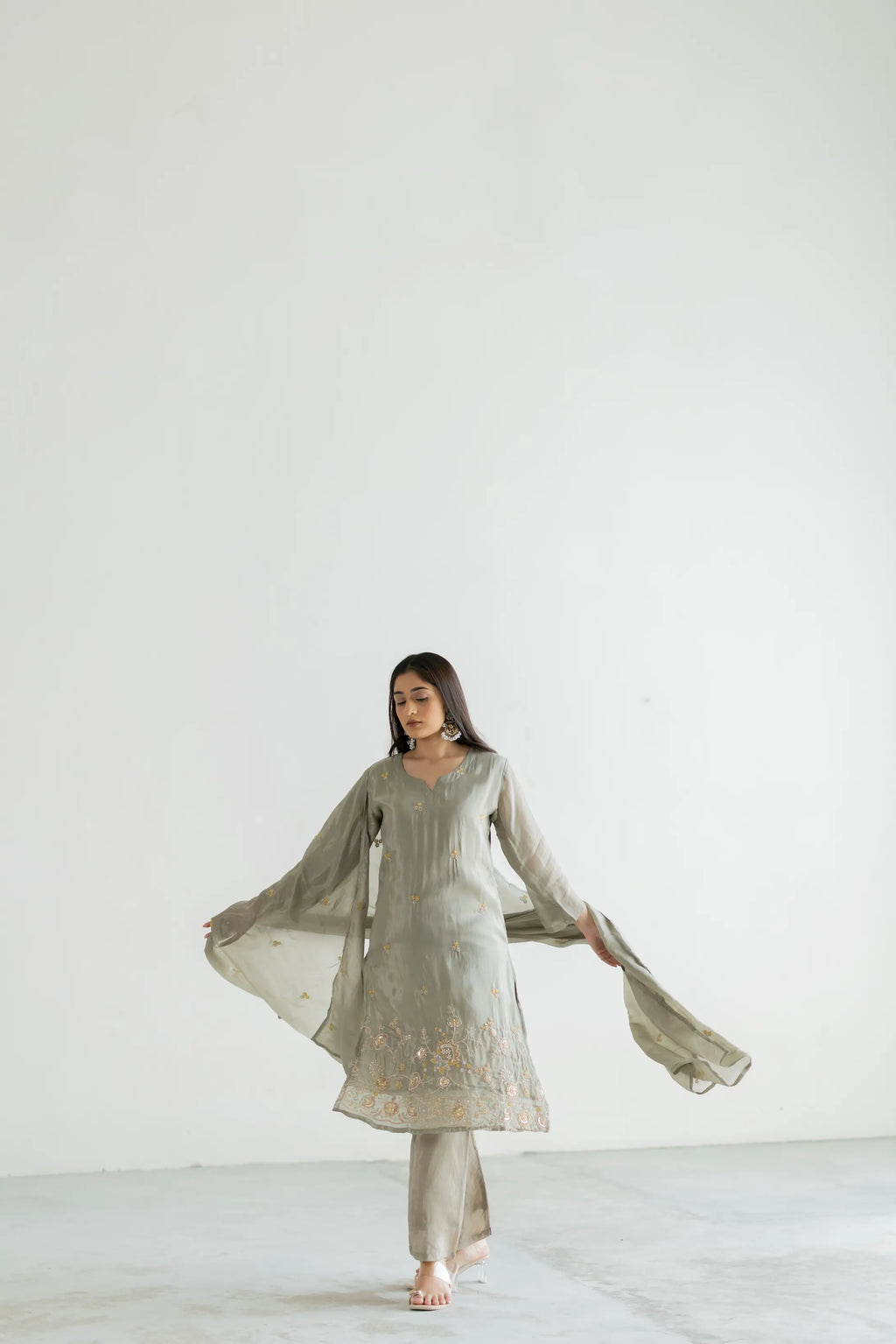 Reya Organza Suit Set