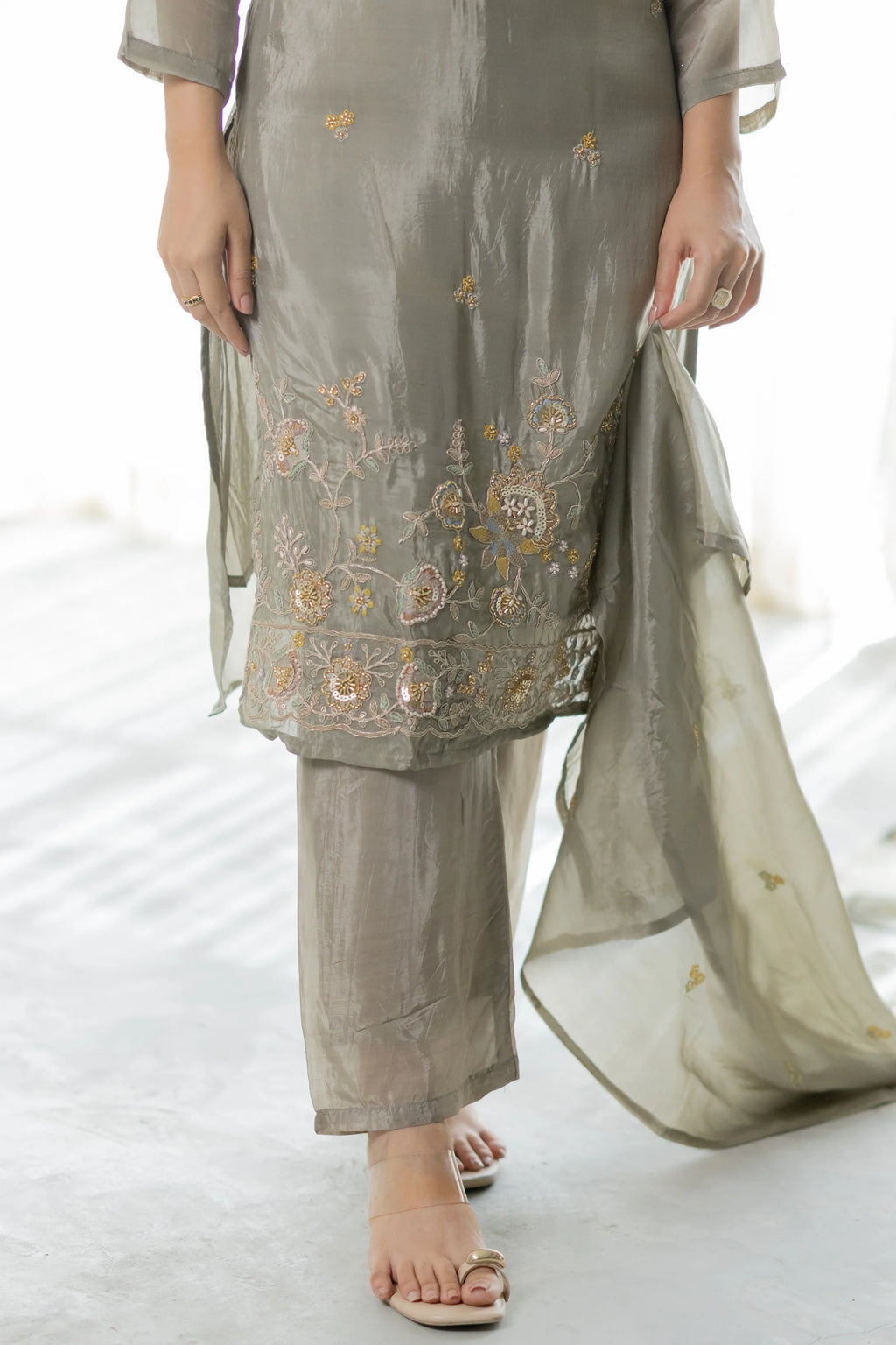 Reya Organza Suit Set