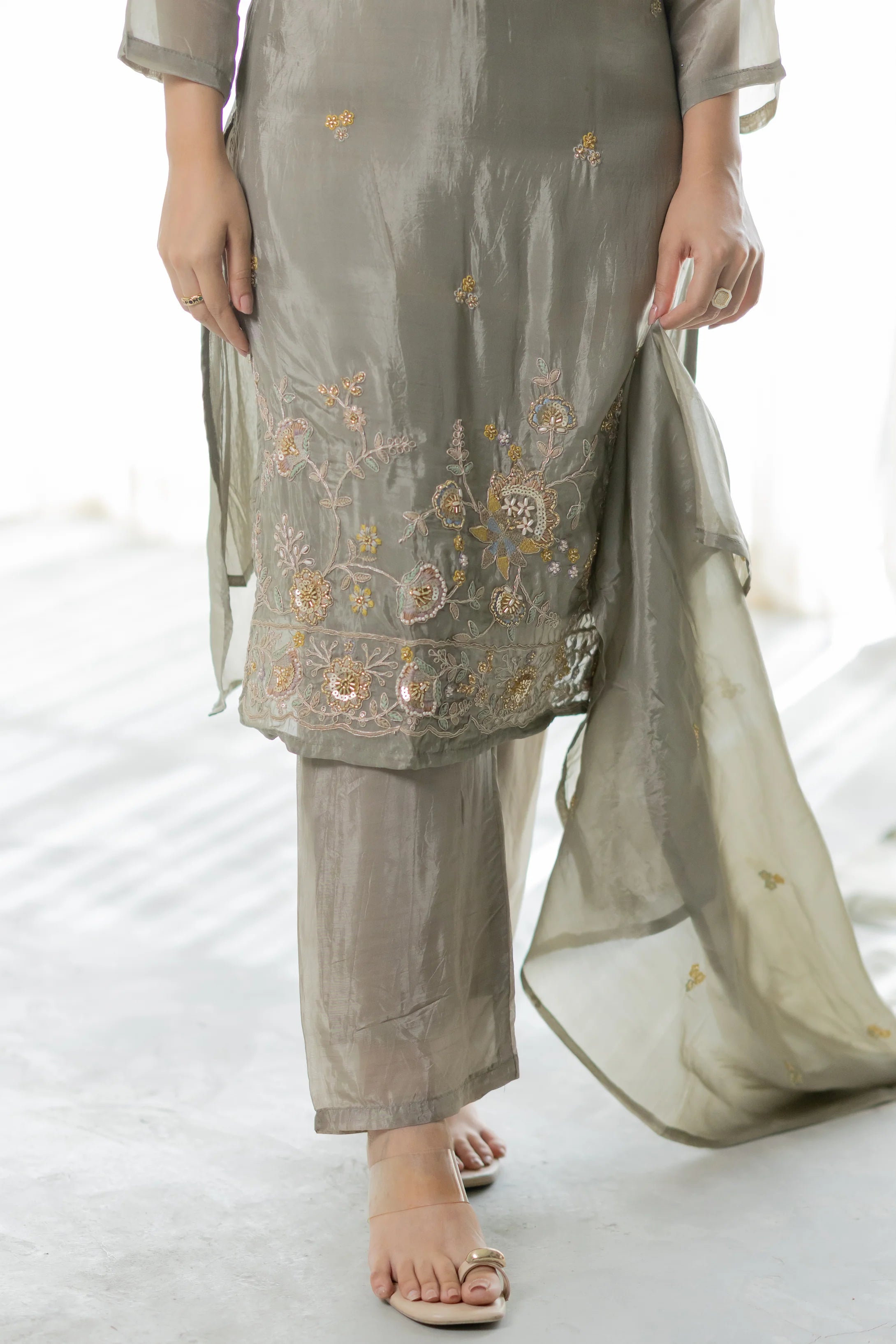 Reya Organza Suit Set