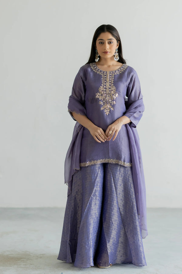 Zira Shimmer Suit Set