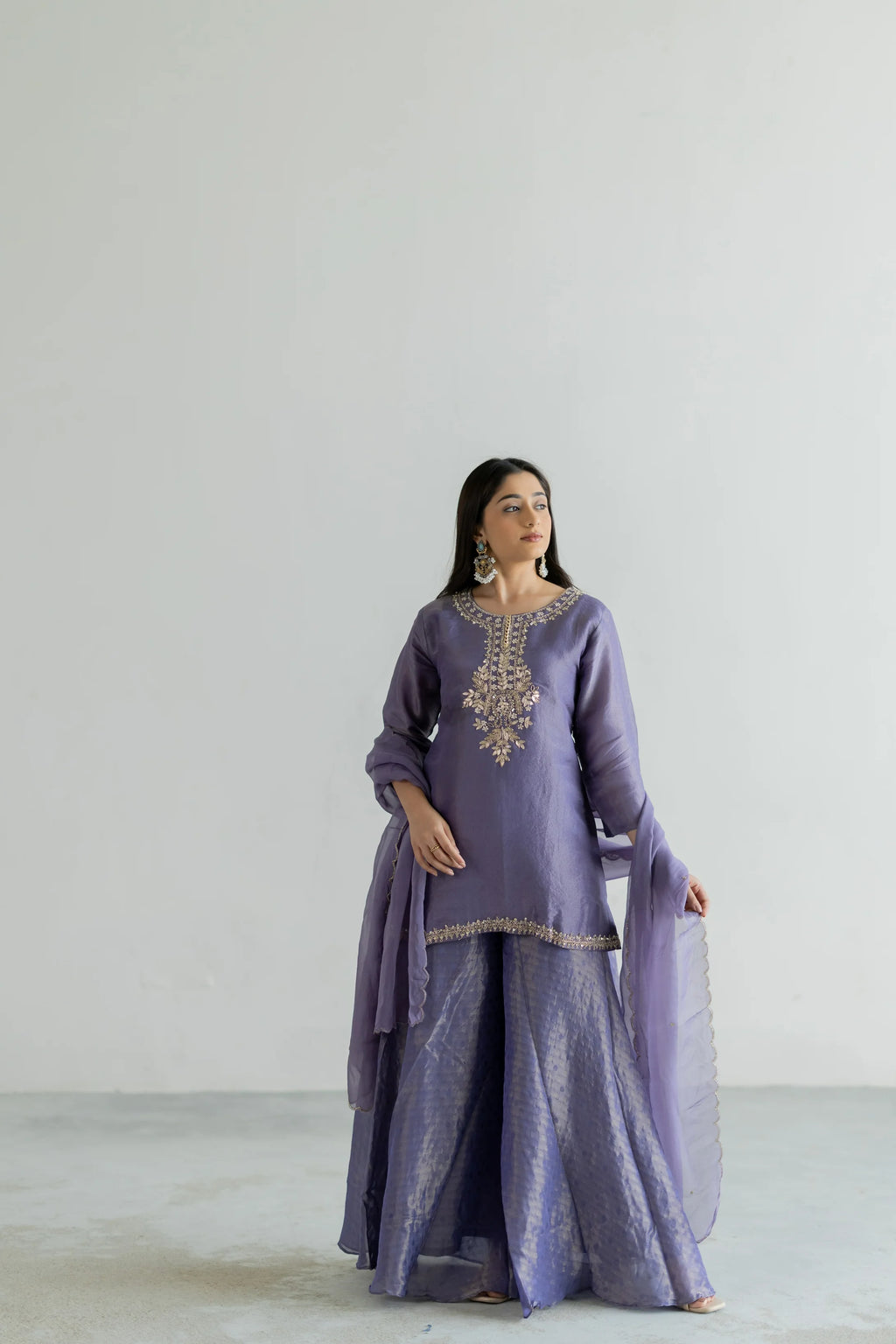 Zira Shimmer Suit Set