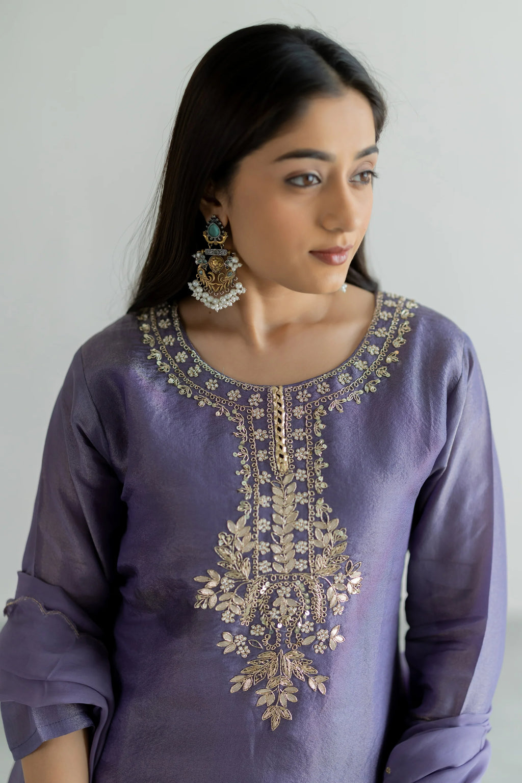 Zira Shimmer Suit Set