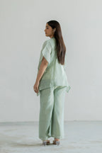 Gulzair Tissue Kaaftan Set