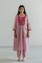 Zareen Shimmer Suit Set