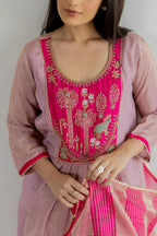 Zareen Shimmer Suit Set