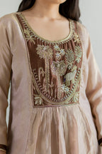Zareen Shimmer Suit Set