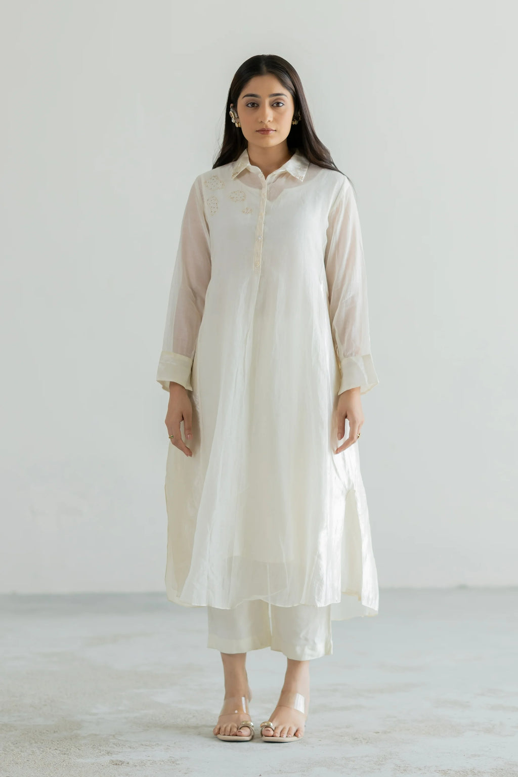 Sehr Mul Chanderi Co-ord Set