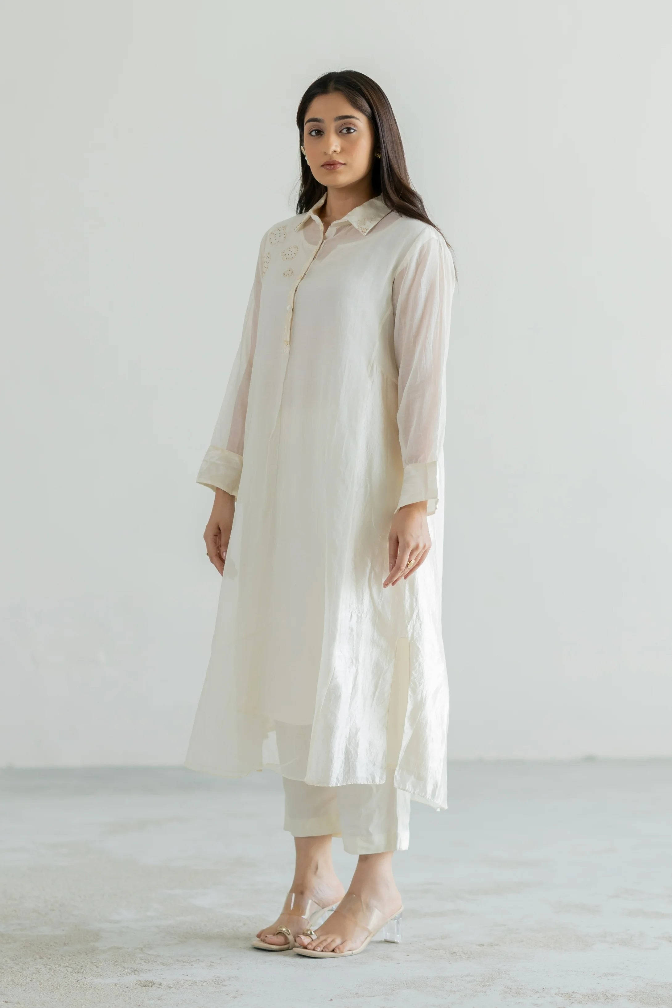 Sehr Mul Chanderi Co-ord Set