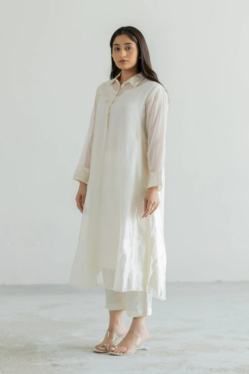 Sehr Mul Chanderi Co-ord Set