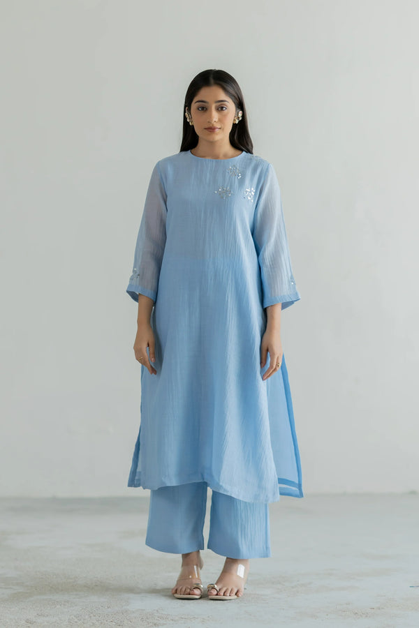 Ishya Mul Chanderi Suit Set
