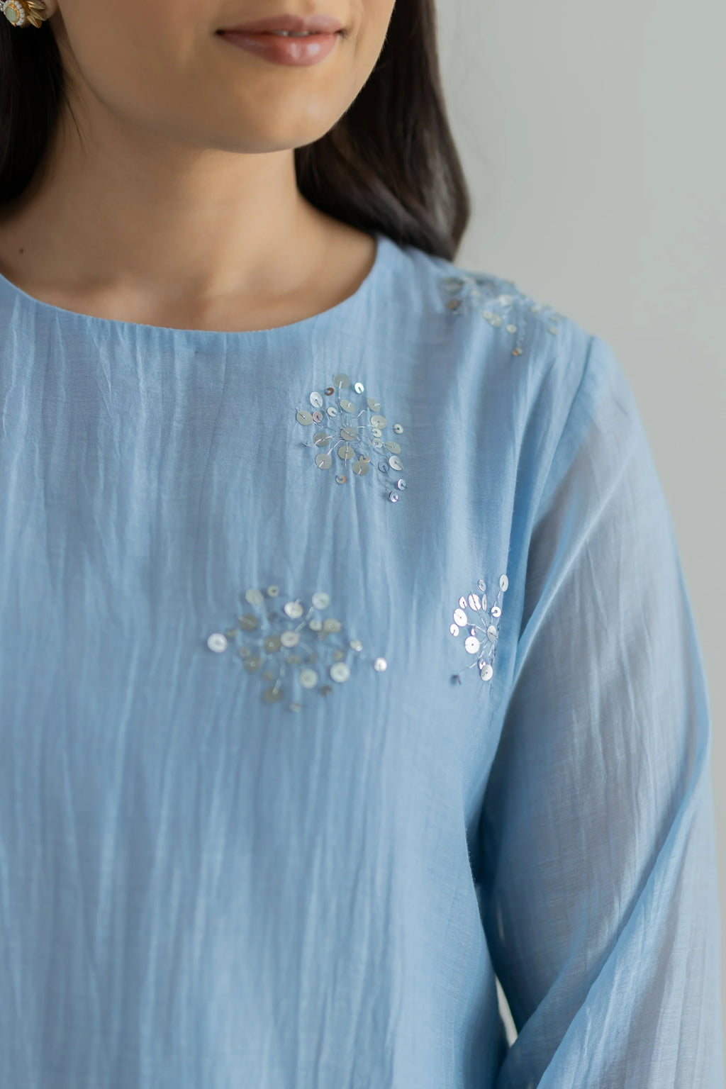 Ishya Mul Chanderi Suit Set