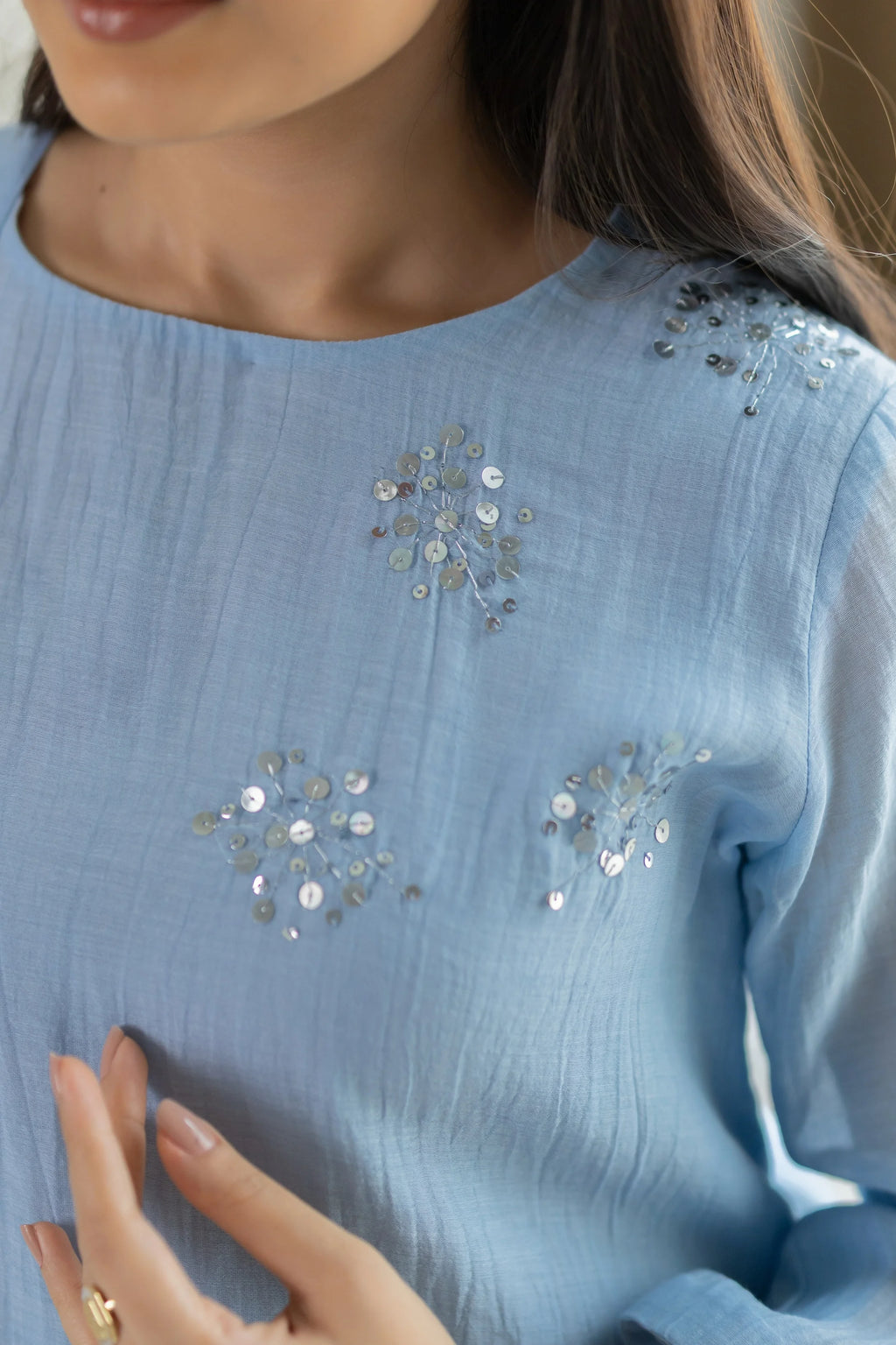 Ishya Mul Chanderi Suit Set