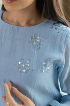 Ishya Mul Chanderi Suit Set