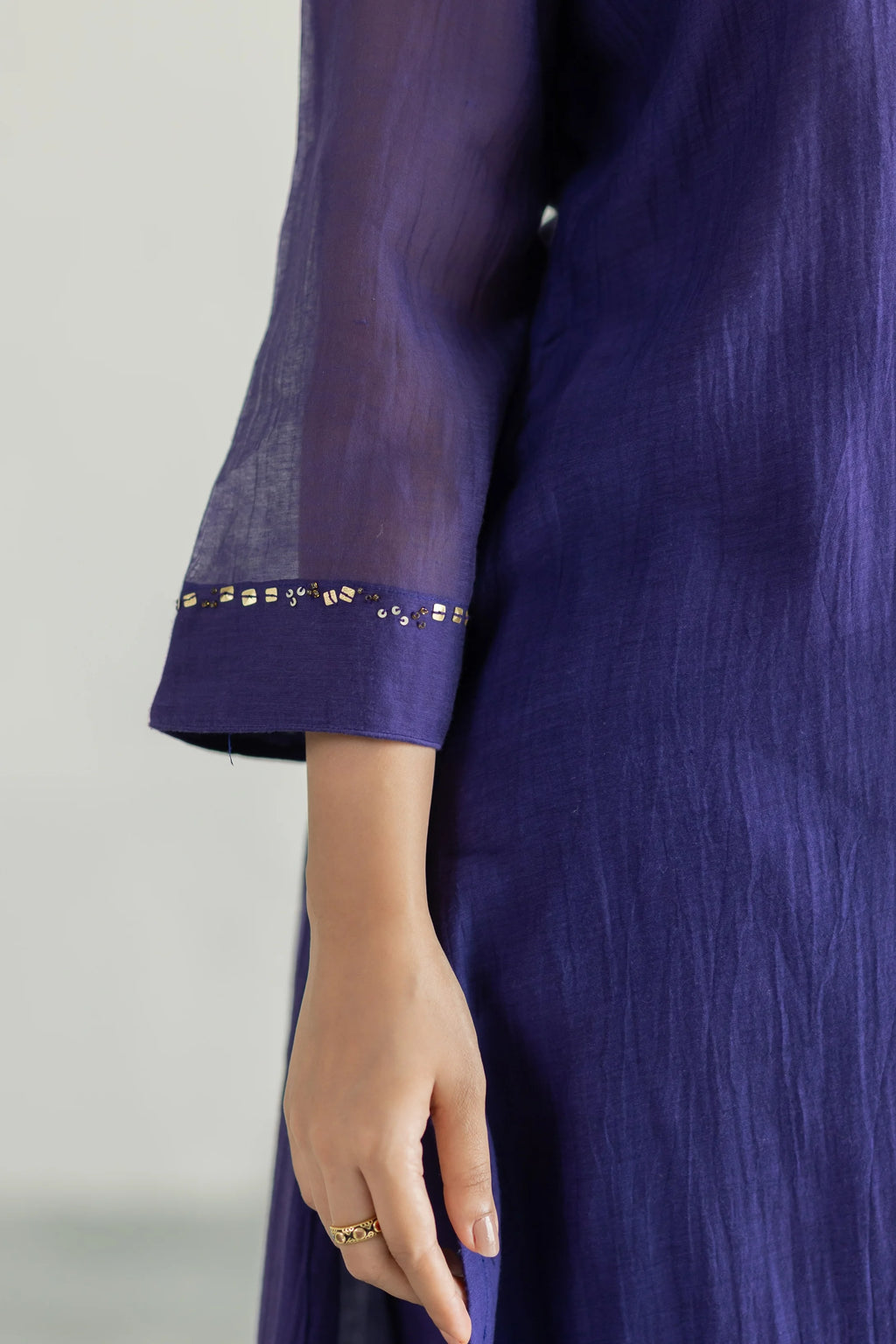 Riwaayat Mul Chanderi Suit Set