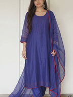 Meher Mul Chanderi Suit Set